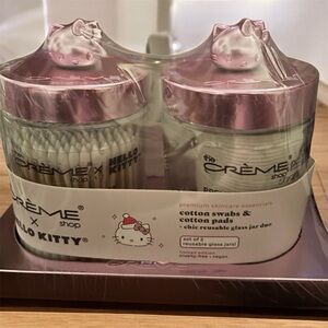 Hello Kitty Cotton Swabs & Pads Set